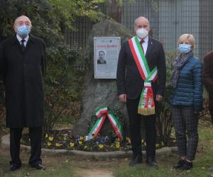 Collegno, una targa per il secolo di Bendini
