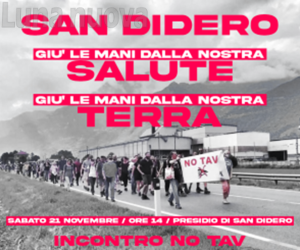 S.Didero: sabato il presidio statico No Tav contro l’autoporto