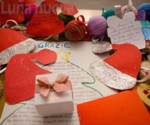 Gli auguri dei bambini di Sauze d'Oulx al Regina Margherita