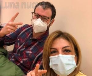 È di Reano una delle prime infermiere torinesi vaccinate in Piemonte