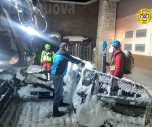 Sestriere, scialpinista soccorso ai piedi del  Monte Motta