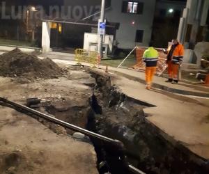 S.Ambrogio, tubo del gas tranciato: giornata al freddo per 300 residenti