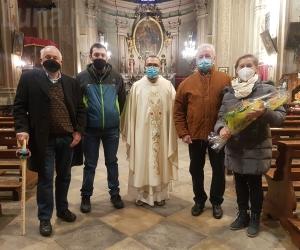Villar, S.Antonio blindato con le mascherine