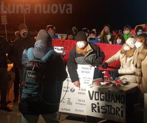 Claviere, la protesta della montagna scende in strada