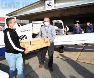 Collegno, la Madonna di Loreto fa scalo al Campo volo