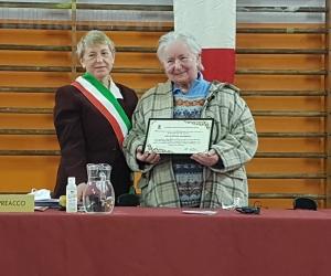 S.Antonino, Ilse Schölzel cittadina benemerita: «Da tedesca scelse la parte giusta»