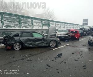 Salbertrand, una vittima e diversi feriti nel maxi tamponamento