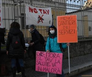 Susa, presidio No Tav: «Più sanità, meno compensazioni»