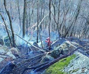Le fiamme sulla strada del Moncenisio battezzano un weekend di fuoco