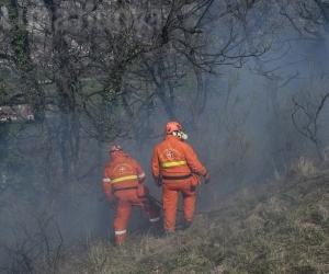 Un martedì di fuoco e paura fra Gravere e Coldimosso