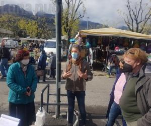 Bussoleno: mercato al completo, «ma la crisi c'è e non si cancella così»