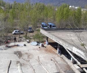 S.Didero, i cinque No Tav sul tetto del presidio: «Determinati a resistere»