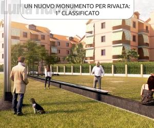 Rivalta, ecco il monumento alla Resistenza