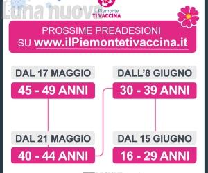 Vaccini: le adesioni dei 40enni anticipate alla prossima settimana