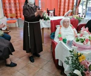 Suor Umbertina Pognant taglia il traguardo del secolo