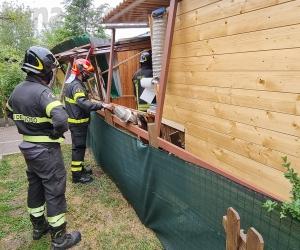 Fuga di gas, esplosione nel bungalow a Chianocco