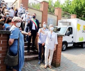 Grugliasco, anche un camion frigo per combattere gli sprechi