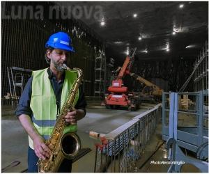 Collegno, Festa della musica al cantiere della Metro 