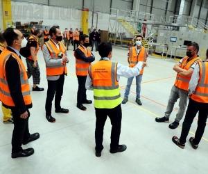 Grugliasco, sindaco ed assessore alla scoperta del centro di Amazon