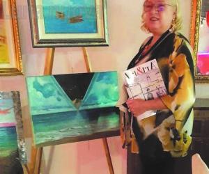 Rivoli, l'albero di Silvana Gatti conquista Abano Terme