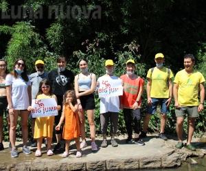 Beinasco, un grande tuffo per il Sangone