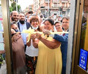 Collegno, festa per la riapertura della Jonica