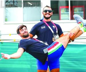 Novalesa accoglie il suo gigante Bernard, quinto a Tokyo