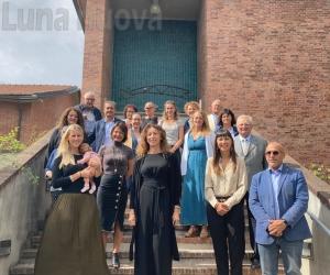 Pianezza, la ministra in visita all'Istituto dei sordi