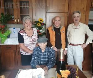 San Didero:  100 candeline per Alfio, il re dell'uva