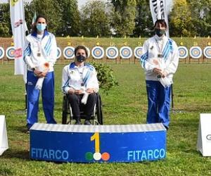 Arco olimpico, due titoli italiani a squadre finiscono a Rivoli