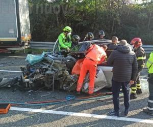 Pianezza, schianto sulla variante: grave una donna