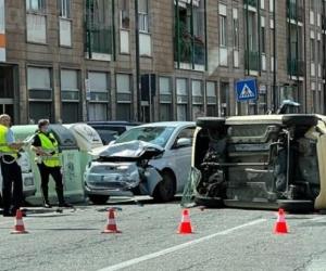 Rivoli, a bordo dell'auto pirata c'erano due ragazzi