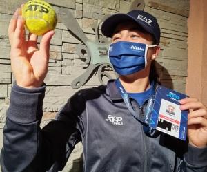 Alice, primi scambi con Nole e i marziani alle Atp Finals