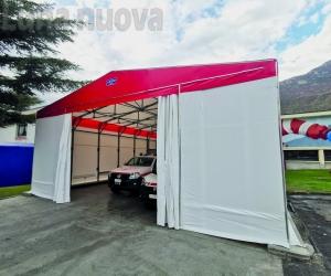 Bussoleno, il Covid porta l'hangar e l'ambulatorio mobile