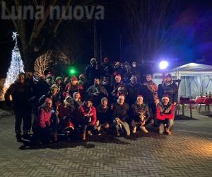 Reano, i trattori in parata portano un Natale di luci ed allegria