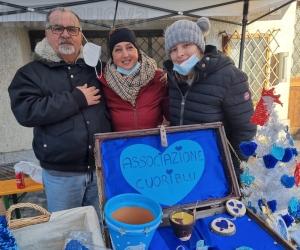 Susa, la solidarietà pulsa nei Cuoriblu