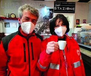 Susa, un caffè di speranza per la Croce Rossa
