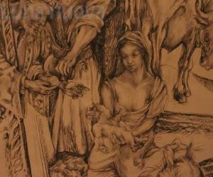 Carbone e carta: ai Batù la ‘Natività’ di Luigi Stoisa 