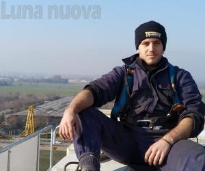 Coazze, motori e gru: le passioni di un ragazzo gentile