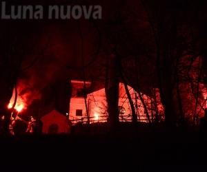 Caselette: è S.Abaco... e non è un incendio