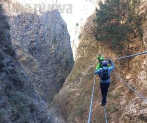 Bussoleno: cade mentre attraversa un ponte tibetano all'Orrido di Foresto