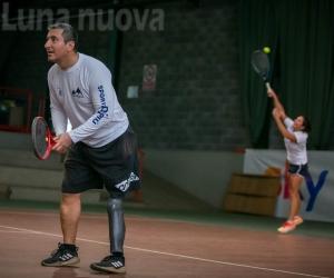 Grugliasco, al Monviso primo training di tennis "standing"