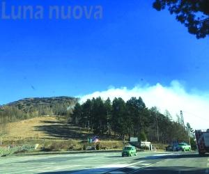 Rubiana: un lunedì di fuoco al Colle del Lys