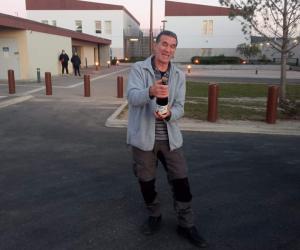Le prime immagini di Emilio Scalzo libero a Aix en Provence