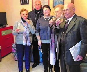 Grugliasco: Domenico e Domenica, coppia di platino