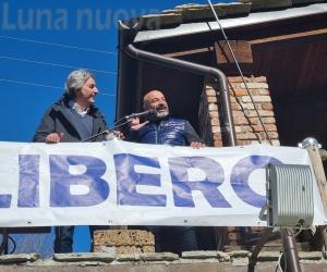 Salbertrand battezza l'Avamposto di libertà dei No green pass