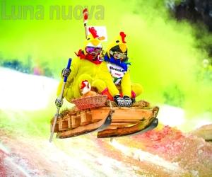 Slitte per cancellare i venti di guerra a Bardonecchia