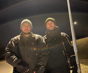 Buttigliera, gli scatti di Matteo ed Alessandro dal confine ucraino