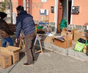 Caprie: un carico di aiuti umanitari grazie ad Autoblok e Sportello solidale
