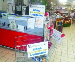 "Dona una spesa per l’Ucraina": via in 14 negozi della bassa valle